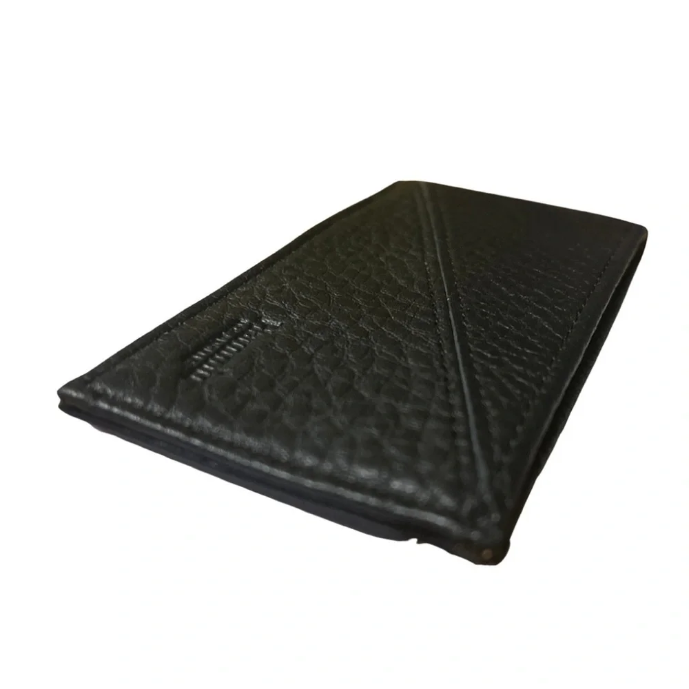 Hammitt LA Slim Minimalist Metro Leather Card Holder Wallet - Black NWOT